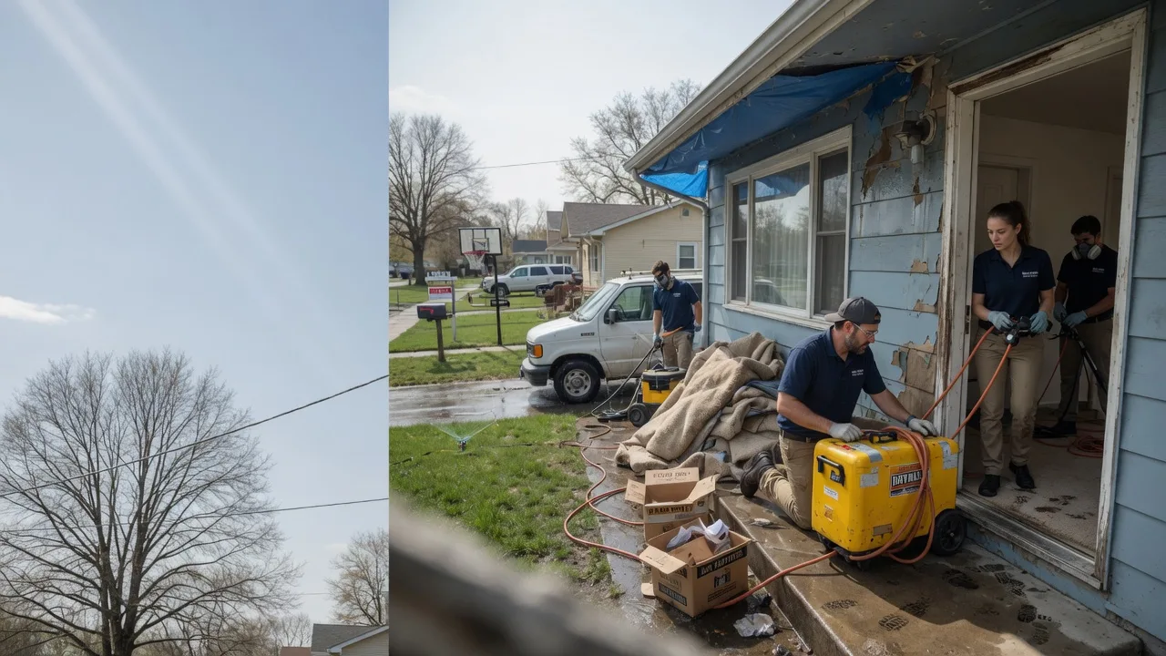 Basement Flood Cleanup in Hermon, NY near me